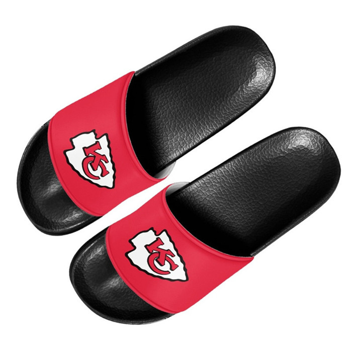 Women's Kansas City Chiefs Flip Flops 002